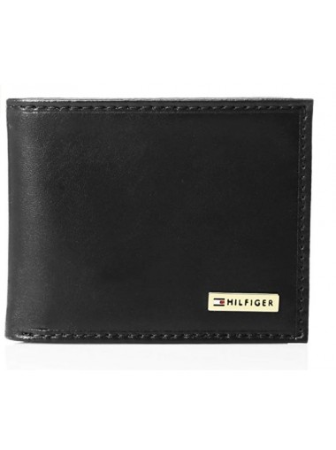 [散子格!] Tommy Hilfiger Men's Leather Coin Wallet 
